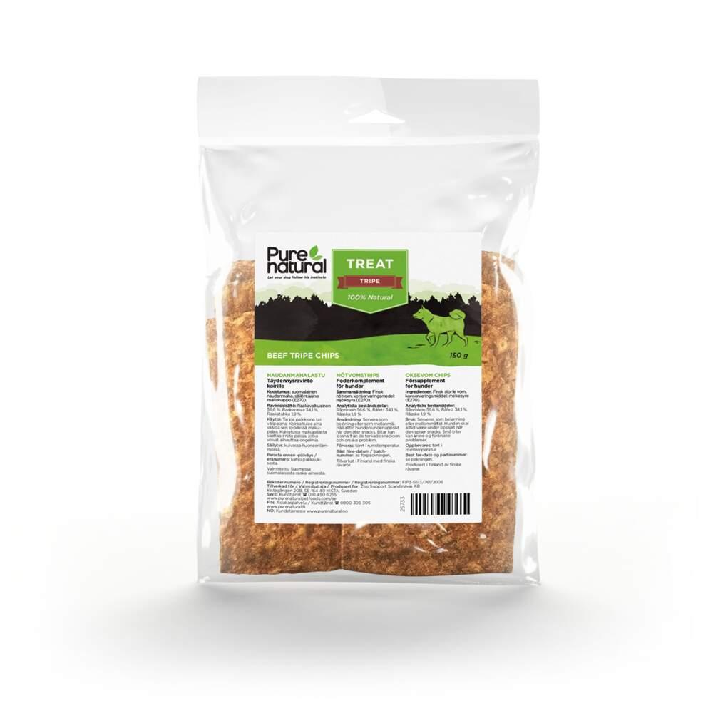 Snack para Cão Chips de Vaca Pure Natural