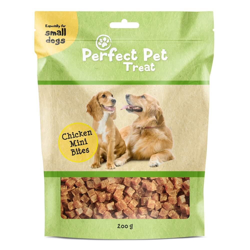 Snack Cão Bites Frango 200g Perfect Pet