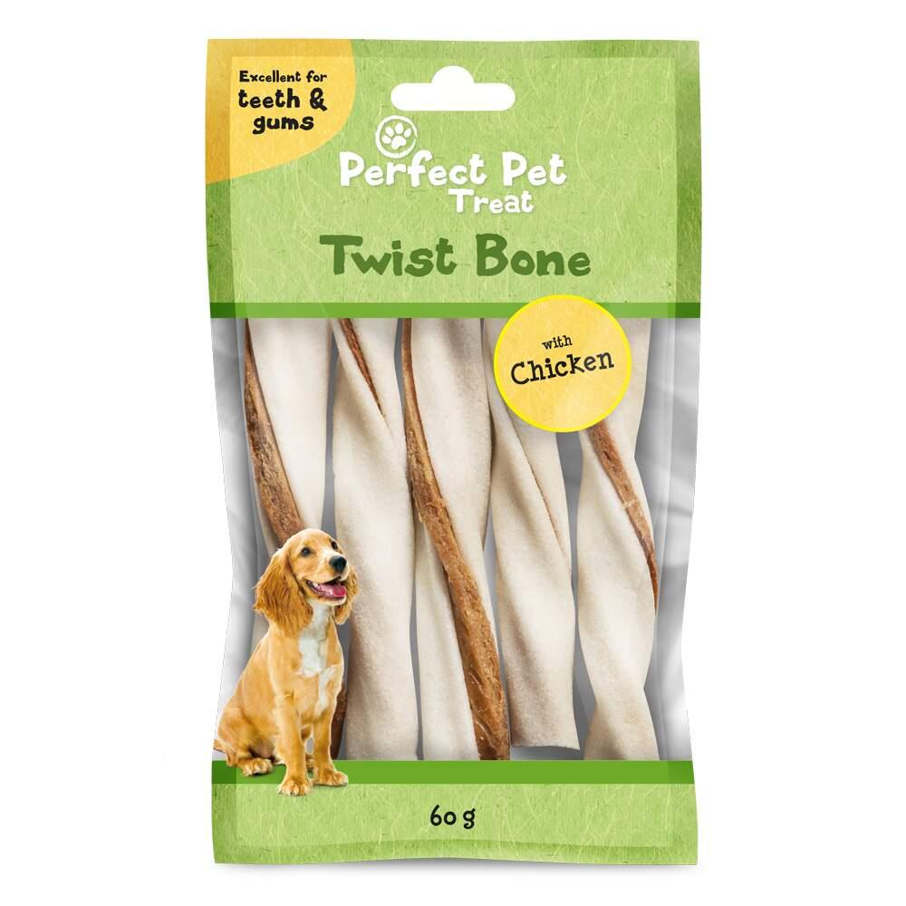 Snack para Cão Twist de Frango Perfect Pet
