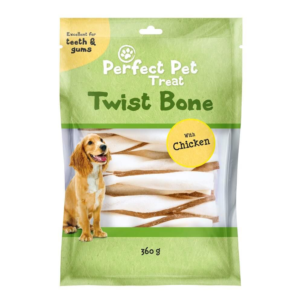 Ossos Twist Frango 30pcs 360g Perfect Pet