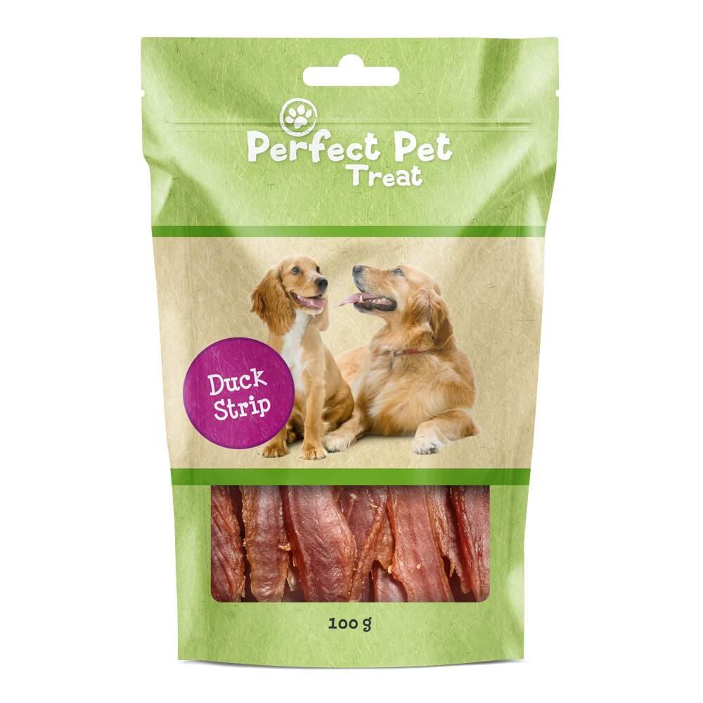 Snack para Cão Tiras de Pato Perfect Pet