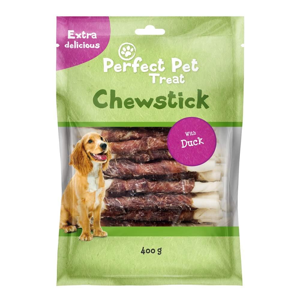 Snack para Cão Sticks de Pato 13cm Perfect Pet