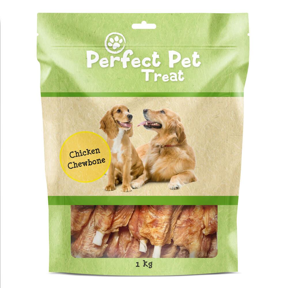 Snack para Cão Chewbones de Frango Perfect Pet