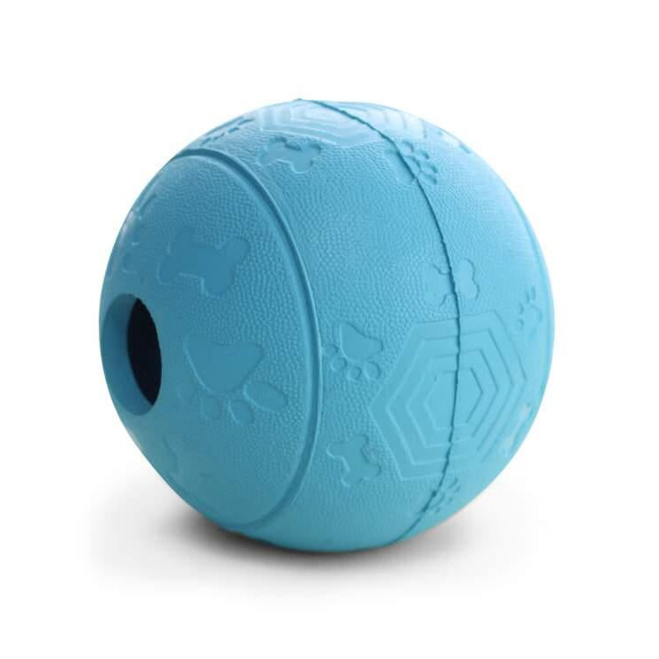Bola para Cão para snacks Azul Little & Bigger 11 cm