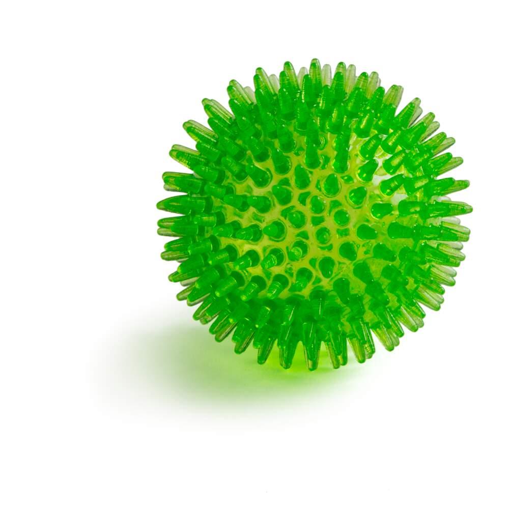 Bola com Picos Verde para Cão Little & Bigger