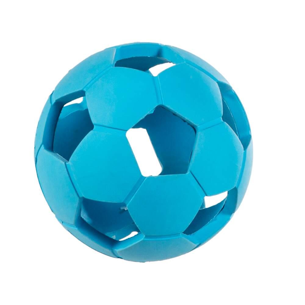 Brinquedo para Cão Bola em Borracha Azul S Little & Bigger