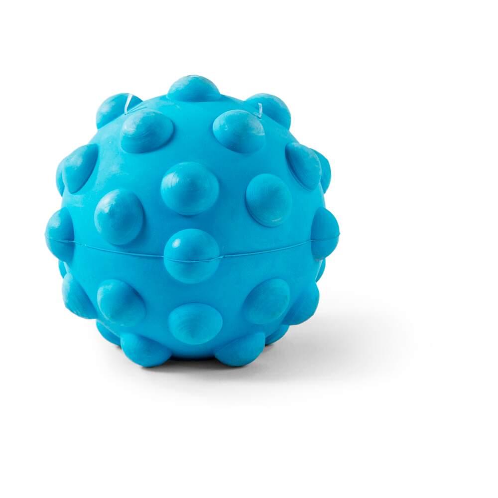 Bola sonora com pinos azul para Cão Little & Bigger