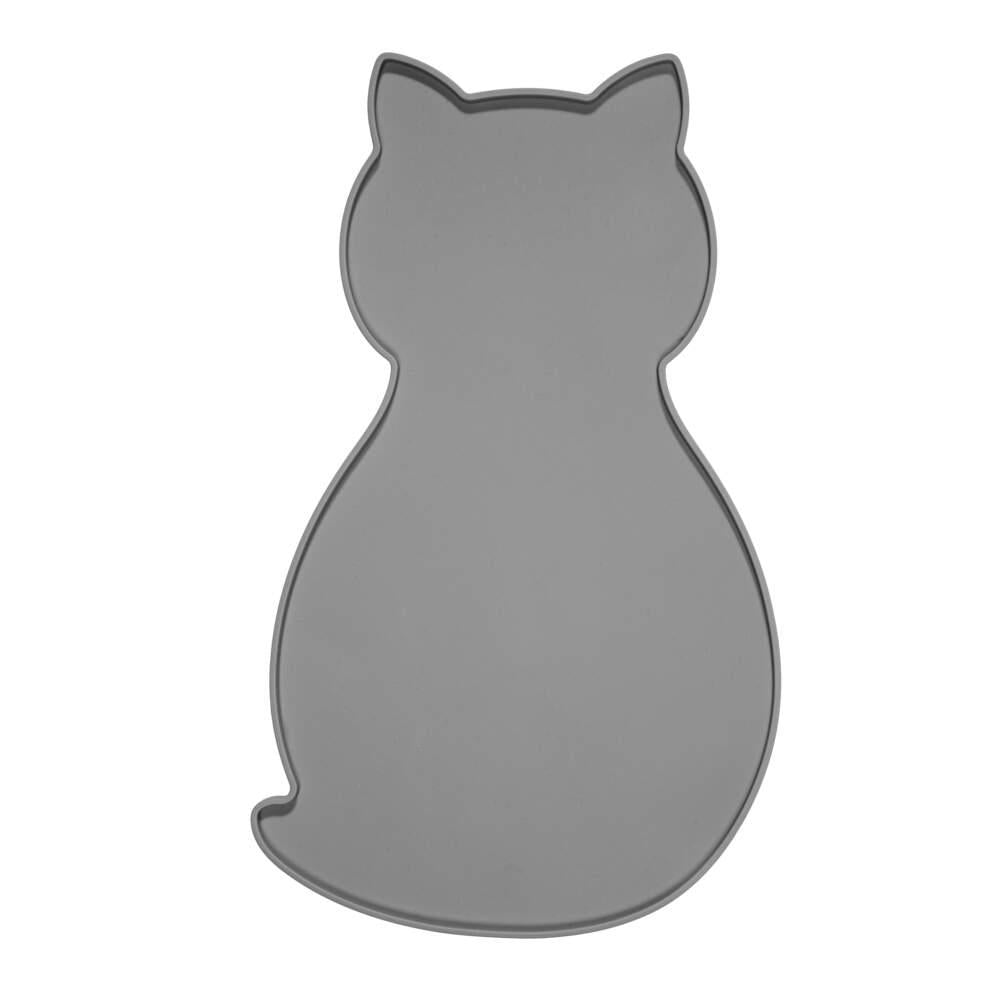 Tapete em Silicone para Gato Cinza L&B