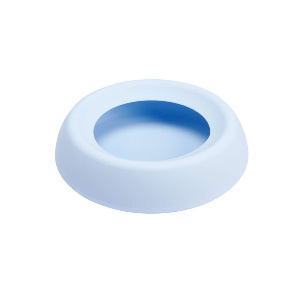Comedouro de Viagem Antiderrame Azul 500ml Little & Bigger