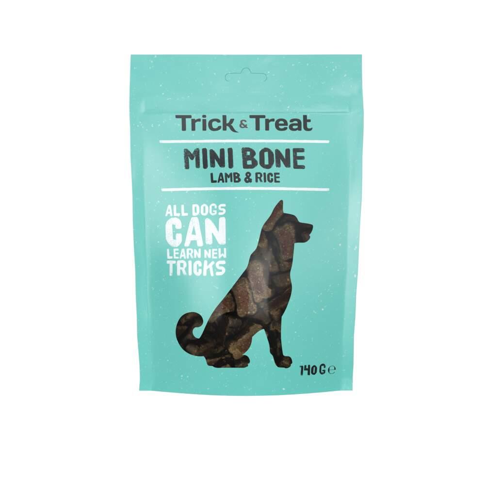 Snack para Cão Mini Ossos Mix Cordeiro Trick & Treat