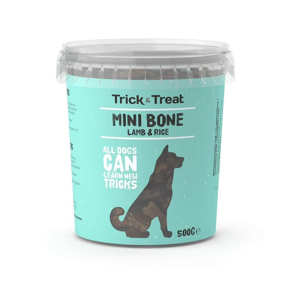 Snack para Cão Mini Ossos Mix Cordeiro Trick & Treat