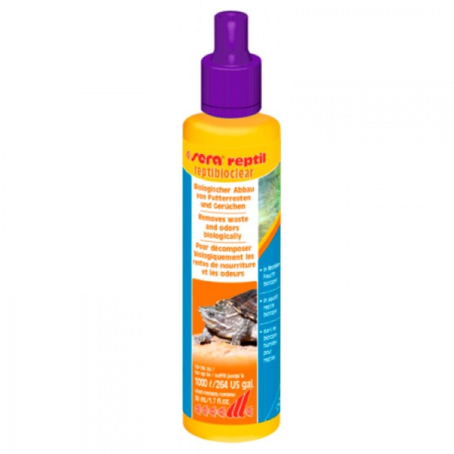 Tratamento de Água para Répteis Reptibioclear 50ml Sera