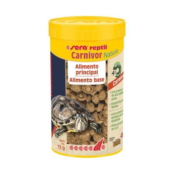 Comida para Tartarugas Carnívoro Nature 72g Sera