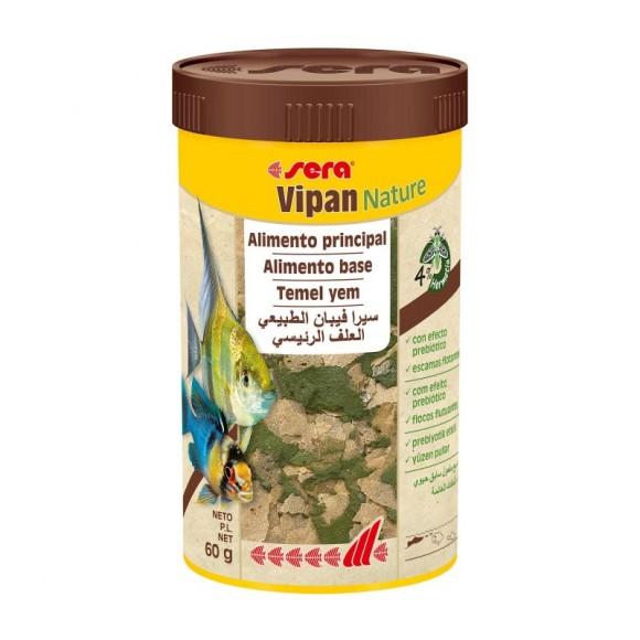 Comida para Peixes Vipan Flakes 60g Sera