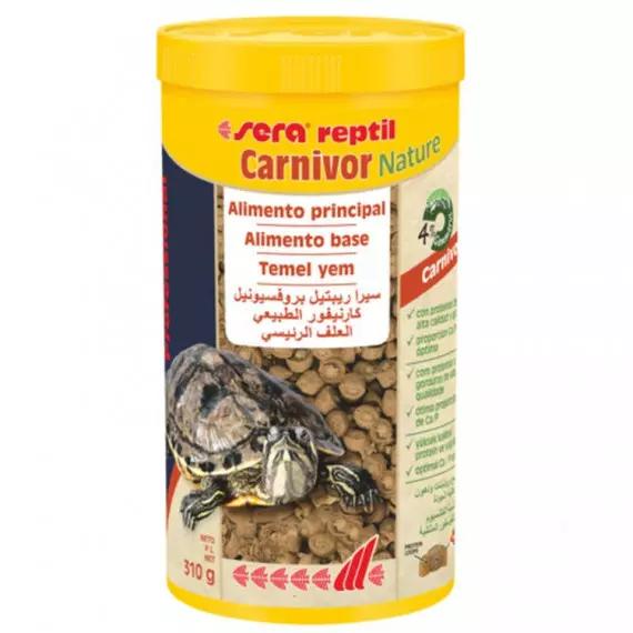 Comida para Tartarugas Carnívoro Nature 310g Sera
