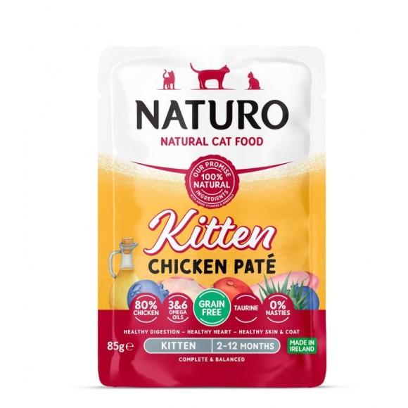 Comida Húmida para Gato Grain Free Frango Naturo