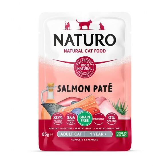 Comida Húmida para Gato Grain Free Salmão Naturo