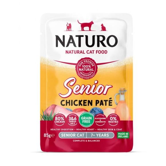 Comida Húmida para Gato Sénior Grain Free Frango Naturo