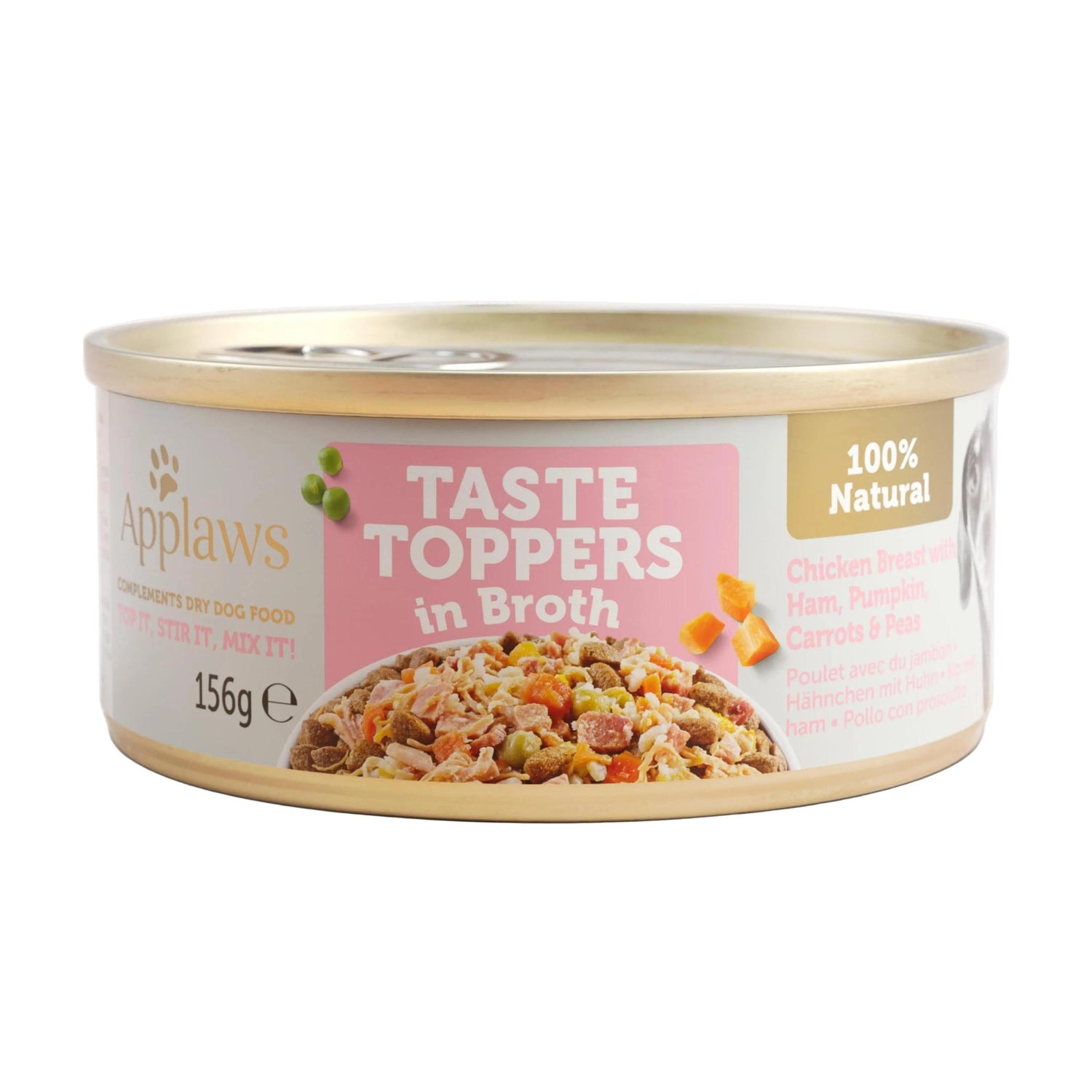 Comida Húmida para Cão Fiambre e Vegetais Taste Toppers Applaws