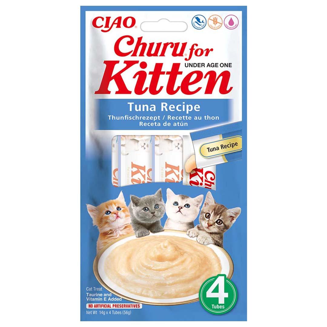 Snack para Gato Kitten Frango Churu