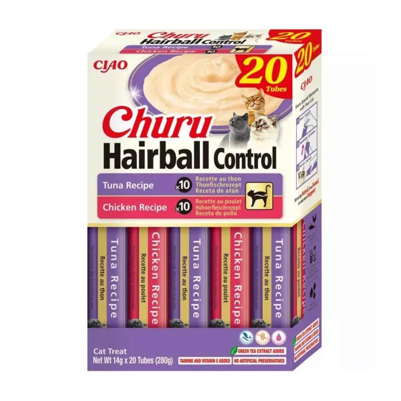 Snack para Gato Hairball Sortido Churu