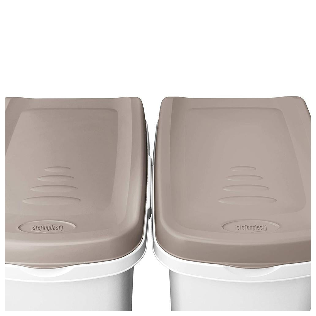 Contentor para Ração Branco Stefenplast 15L