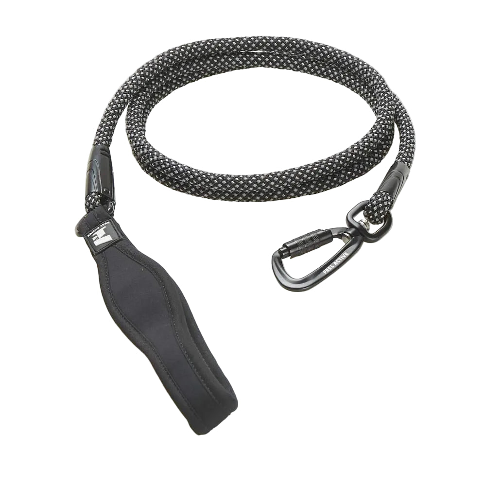 Trela para Cão Corda Preto Feel Active