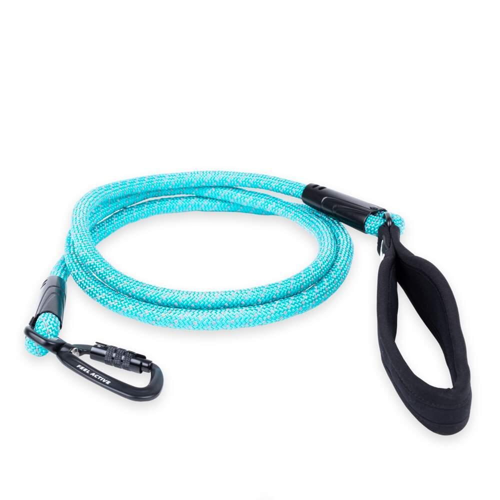 Trela para Cão Corda Azul Turquesa Feel Active