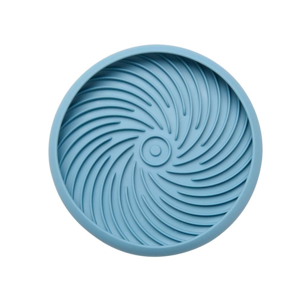 Comedouro Slowfeeder Espiral Azul Little & Bigger