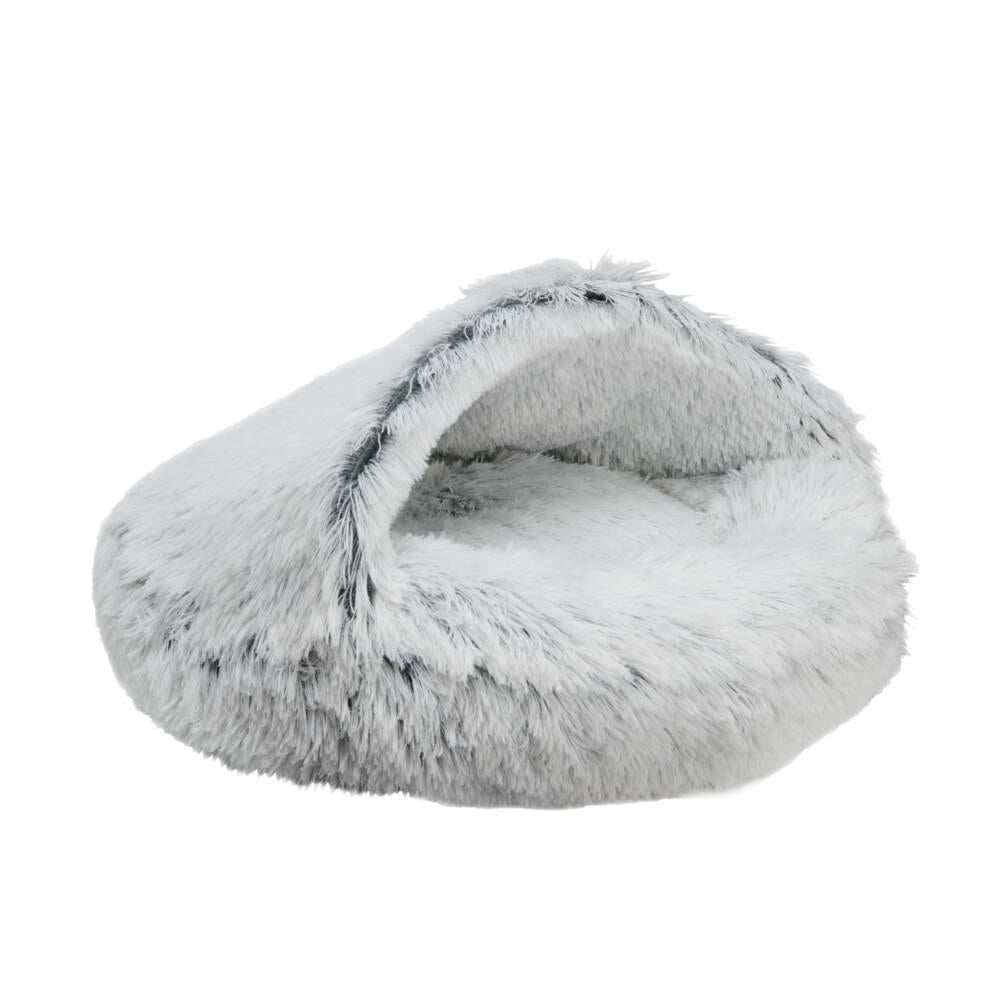 Cama Caverna Branca Gato Little & Bigger