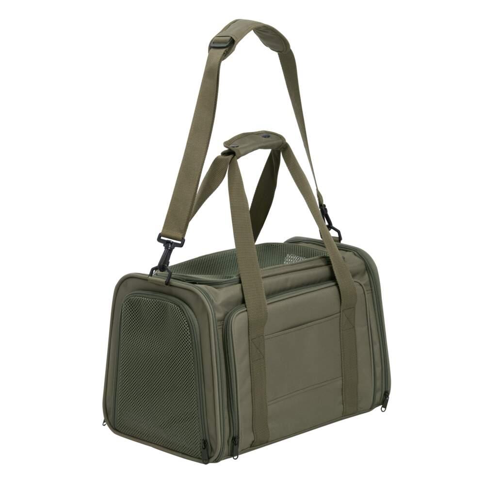 Transportadora de viagem para Cão Expansível Verde Feel Active