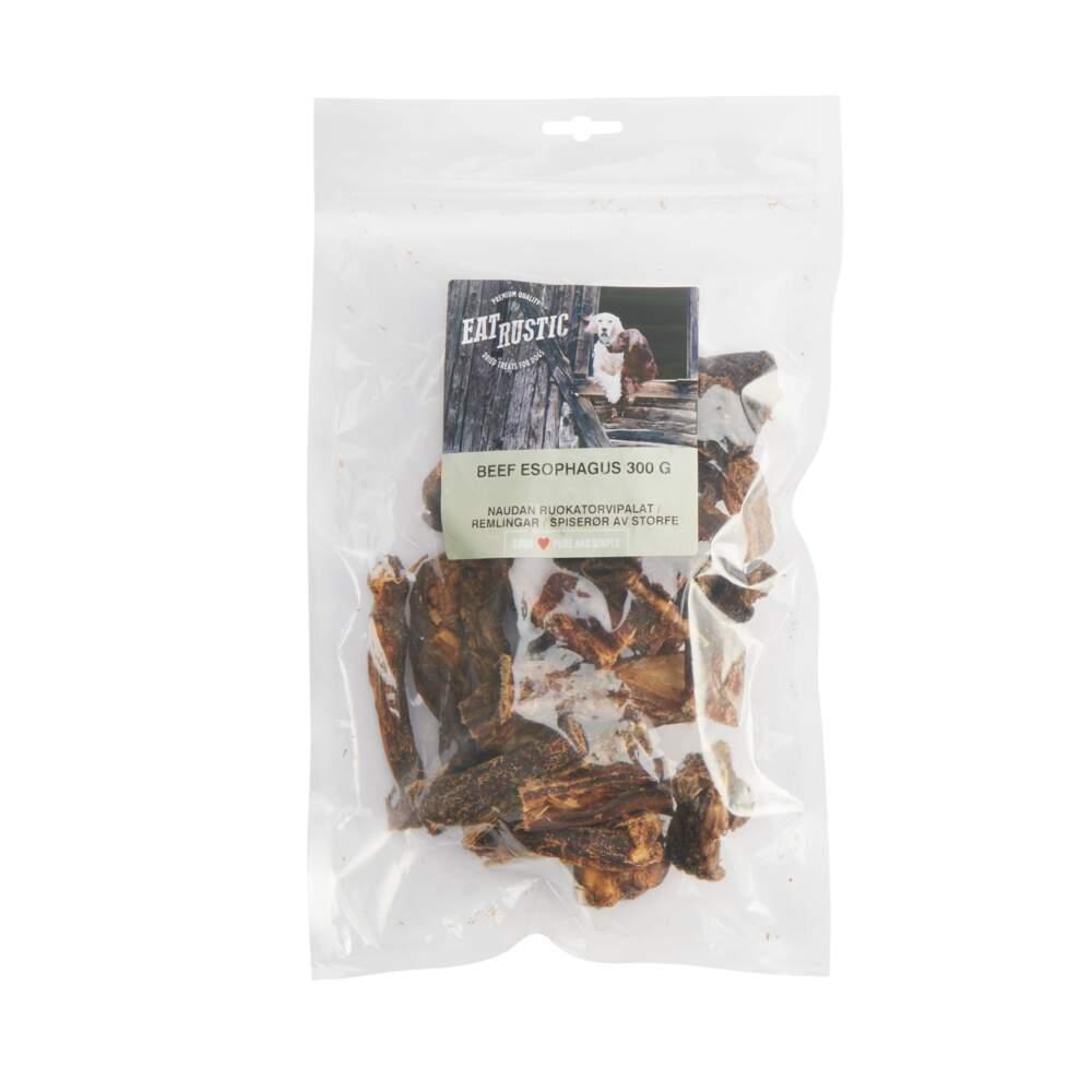 Snack Cão Natural Esófago de Vaca 300g Eat Rustic