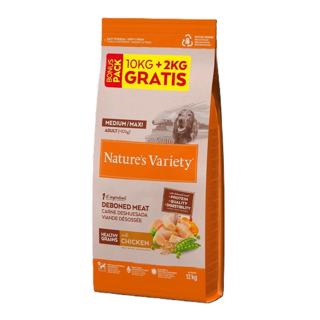 Ração para Cão Adulto Médio Frango Nature's Variety