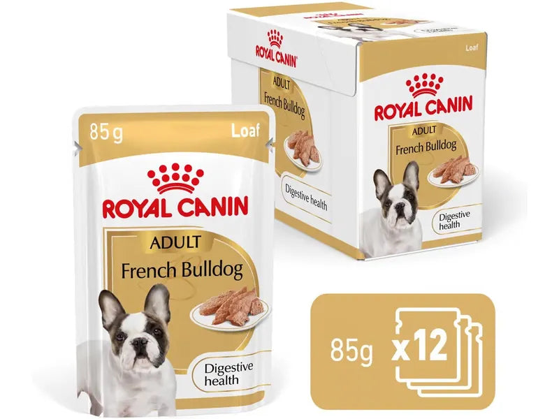Pack Comida Húmida para Cão Adulto Buldog Francês Royal Canin