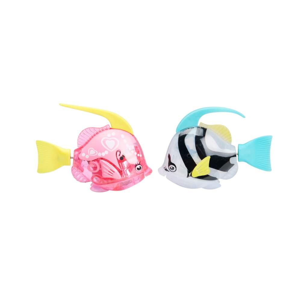 Peixes Robô Rosa/Branco HotSummer Little & Bigger