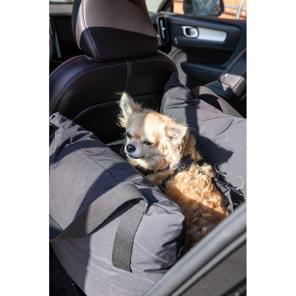 Cama para Viagem de Carro Impermeável Preta Basic