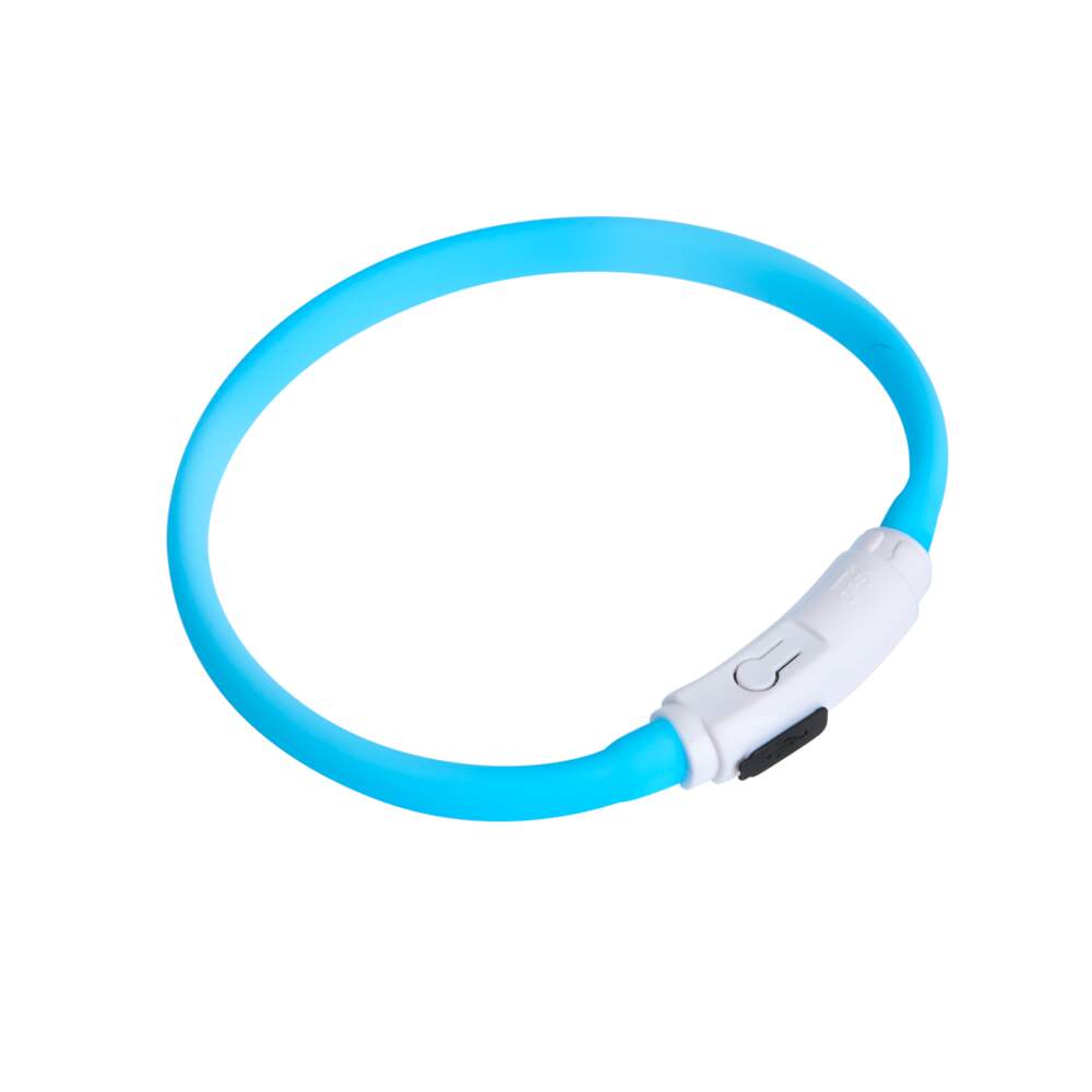 Coleira LED Azul para Puppy Little & Bigger