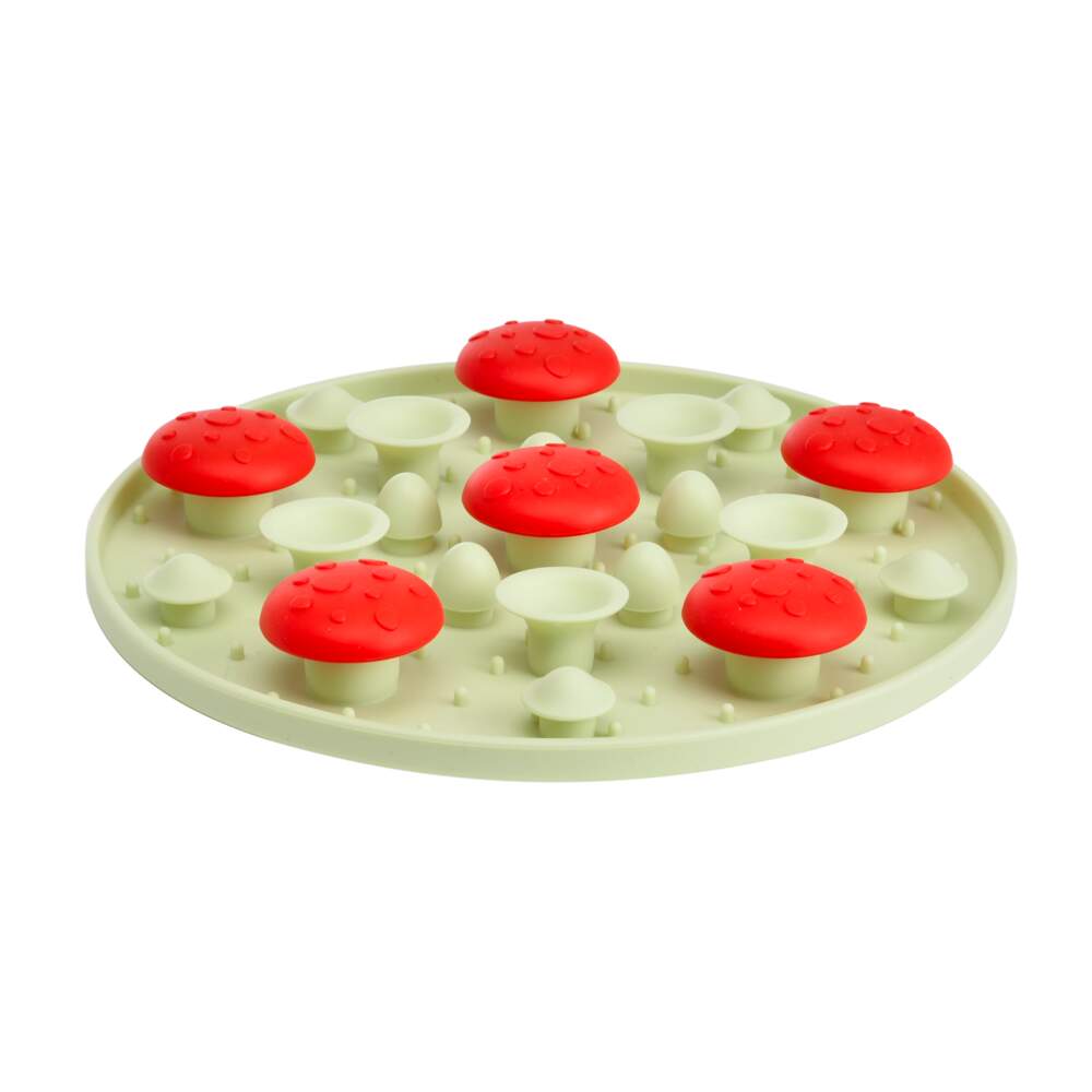 Comedouro Slow Feeder Olfativo Mushroom Love Little & Bigger