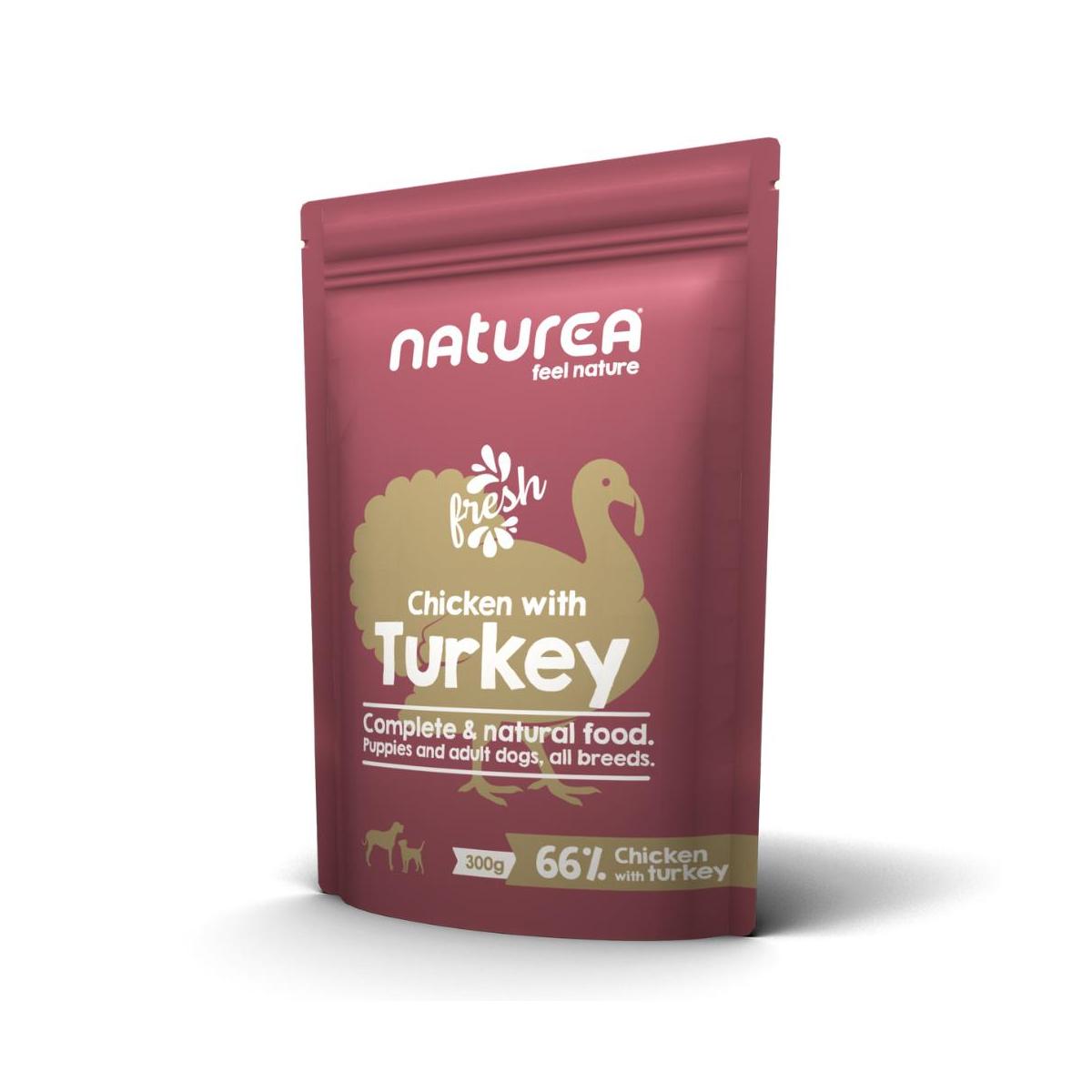 Comida Húmida para Cão Frango e Peru Naturea