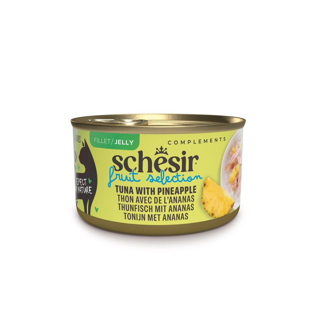 Comida Húmida para Gato Atum e Ananás Schesir
