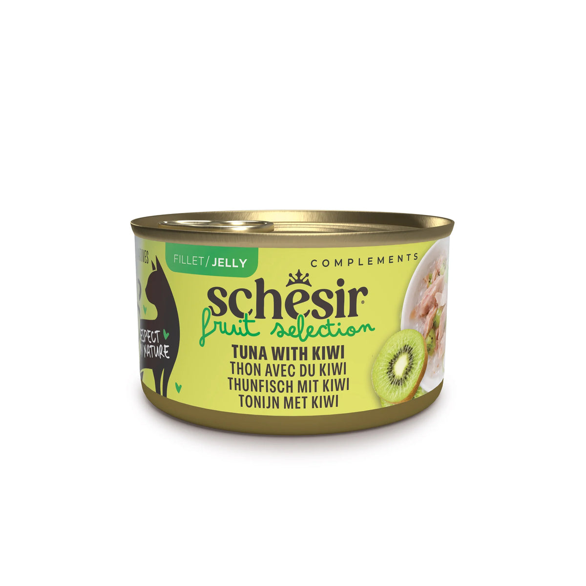 Comida Húmida para Gato Atum e Kiwi Schesir