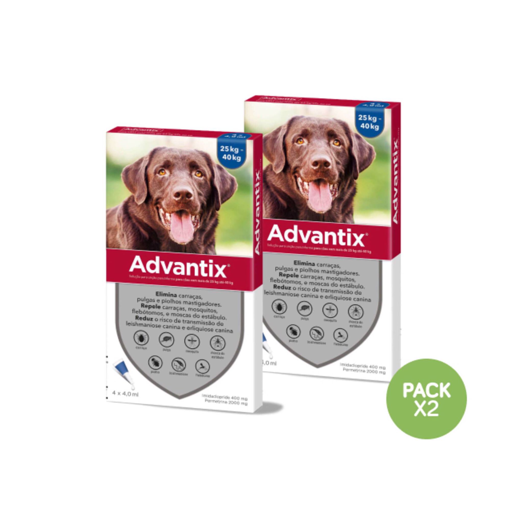 Pipeta Antiparasitária para Cão >25 kg