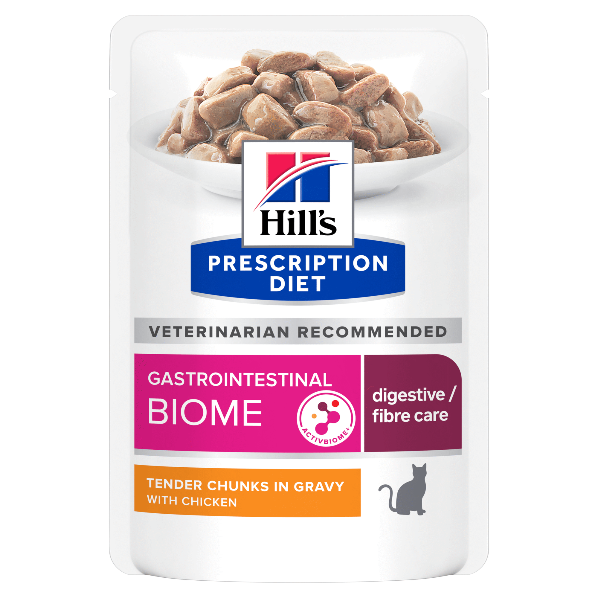 Comida Húmida para Gato Prescription Diet Gastrointestinal Biome Frango