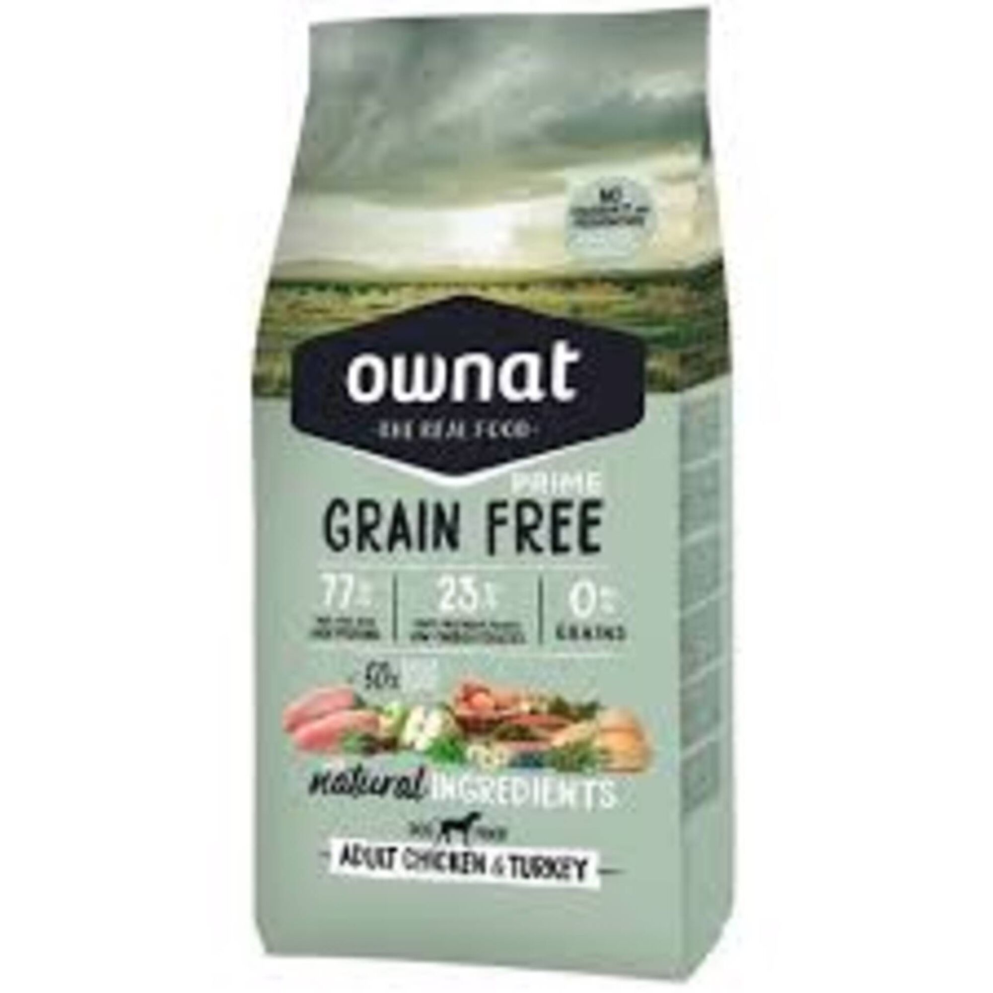 Ração para Cão Prime Grain Free Frango e Peru