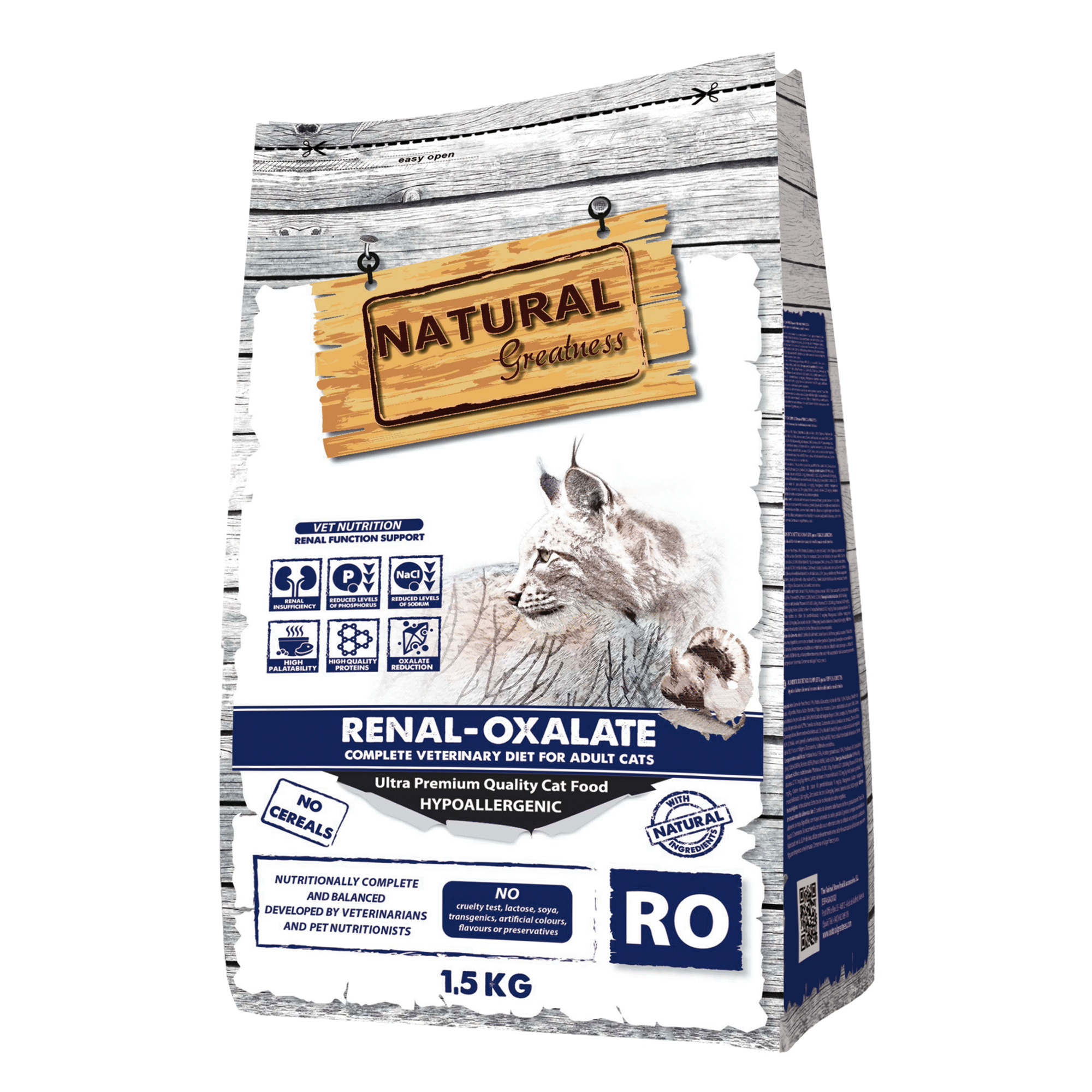 Ração para Gato Renal-Oxalate