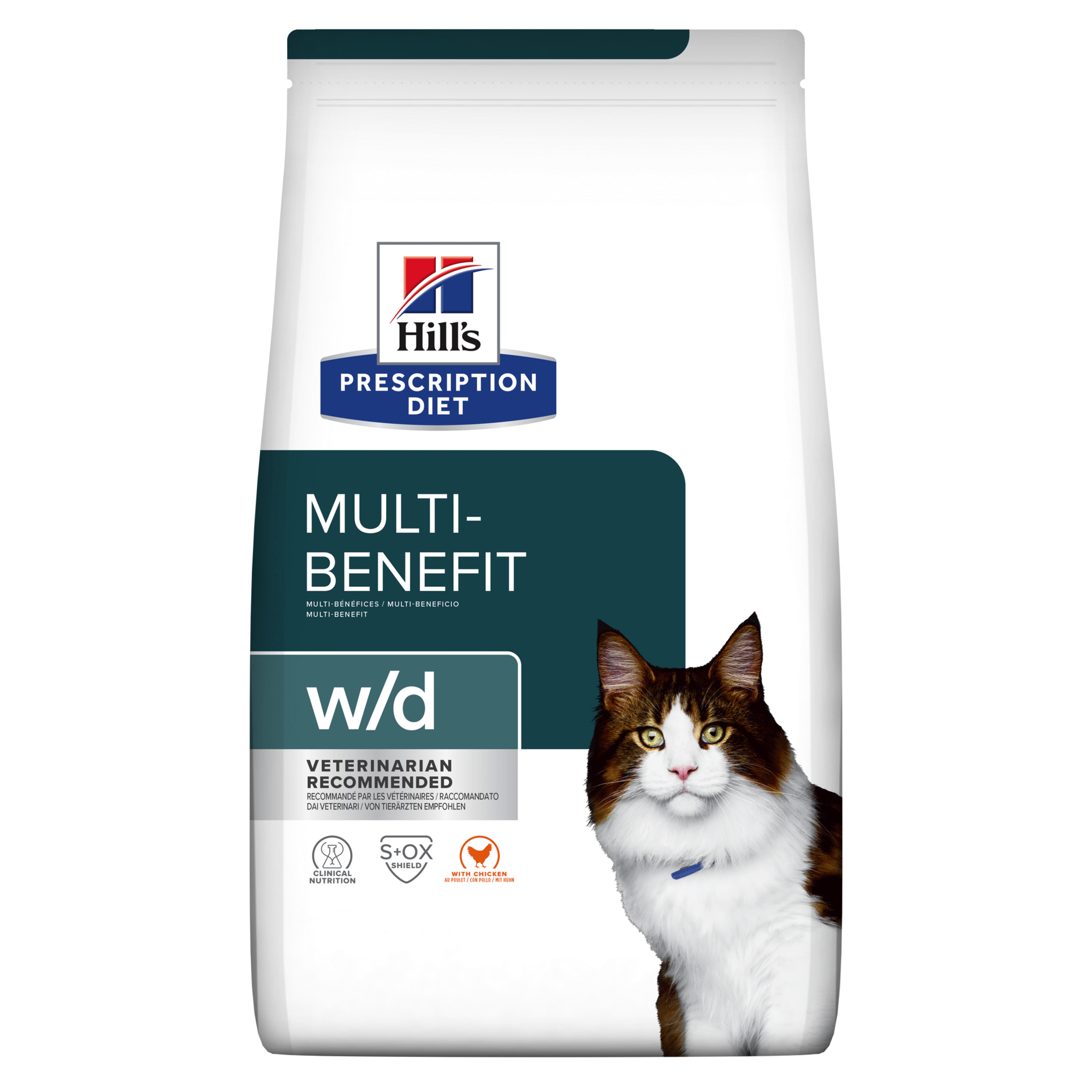 Ração para Gato Prescription Diet Multi-Benefit