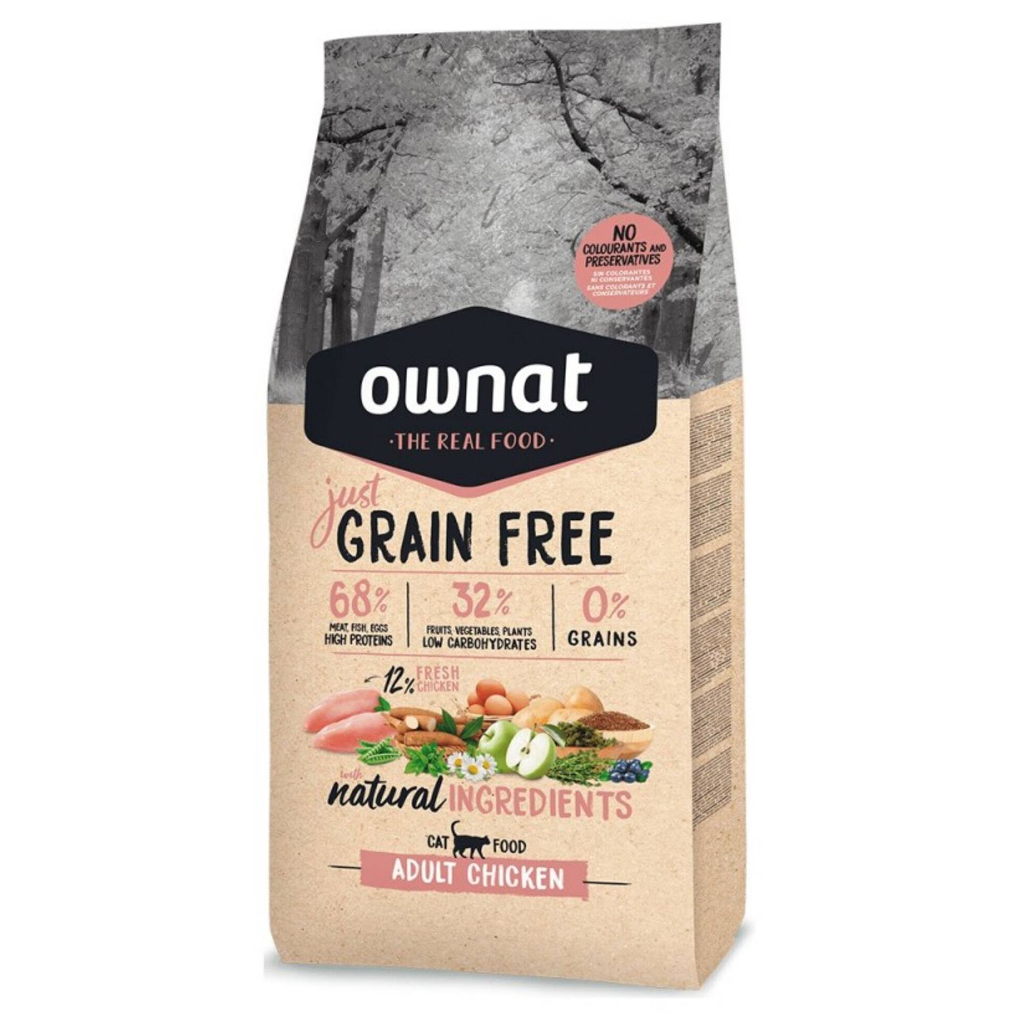 Ração para Gato Adulto Grain Free Frango