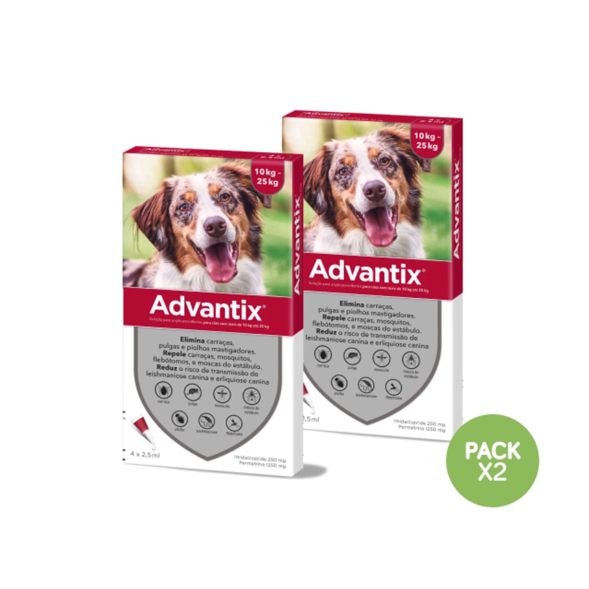 Pipeta Antiparasitária para Cão 10-25 kg